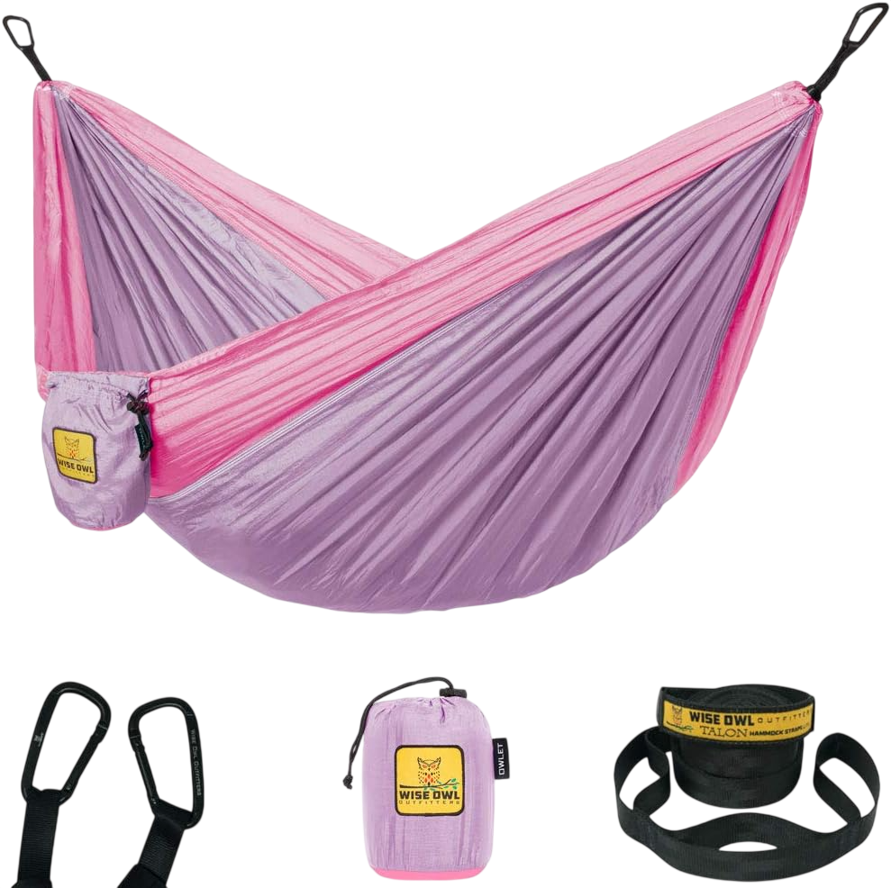 Kids 500lbs Portable Hammock with Tree Straps