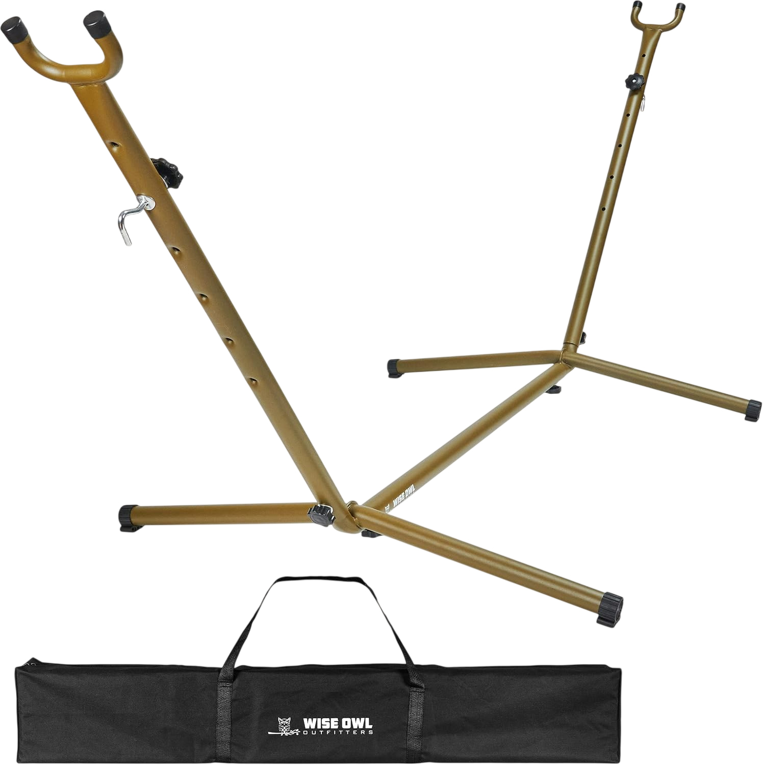 Wise Owl Outfitters Portable Hammock Stand, 106x42, 440lb Capacity